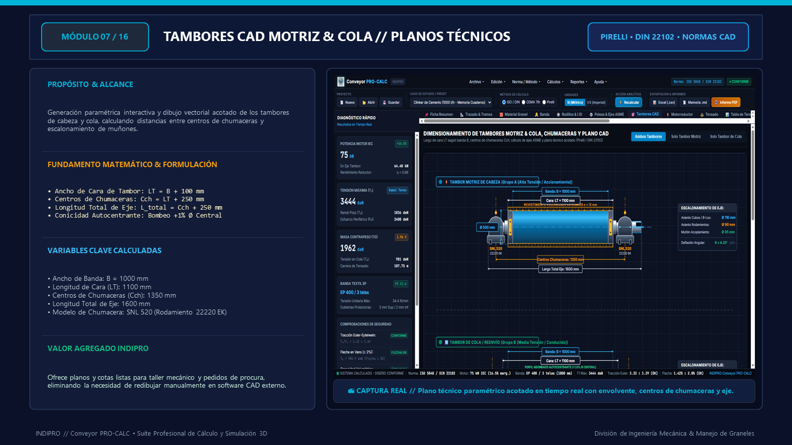 Módulo 07 Tambores CAD